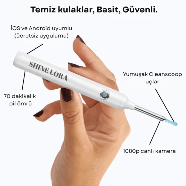 Shine Lora Kulak Temizleyici