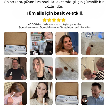 Shine Lora Kulak Temizleyici